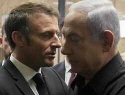 Macron Telepon Netanyahu Desak Gencatan Senjata usai Kematian Sinwar