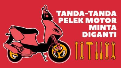 INFOGRAFIS: Tanda-tanda Pelek Kendaraan Bermotor Roda Dua Minta Diganti