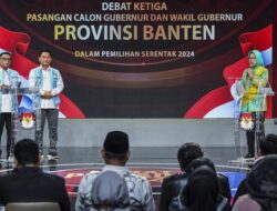 Adu Gagasan Airin-Ade dan Andra-Dimyati di Debat Pilgub Banten