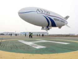 Pesawat Listrik Buatan China AS700D Berhasil Terbang Perdana