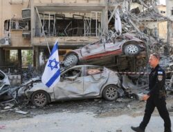 Gedung-gedung Israel Luluh Lantak Dihantam Iran