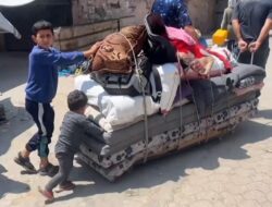 Serangan Israel di Gaza Picu Evakuasi Massal Warga Jabalia