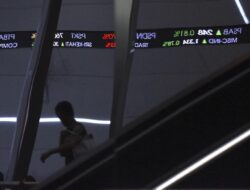 IHSG Lesu ke 7.344 Sore Ini