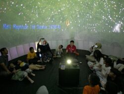 Jelajahi Tata Surya, Mengenal Rasi Bintang di Planetarium Mini