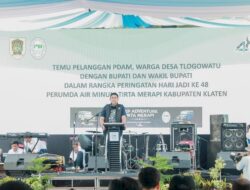 Bupati dan Wabup Klaten Hadiri Temu Pelanggan PDAM Tirta Merapi