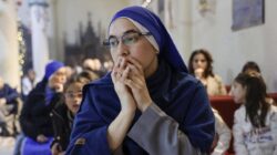 Suasana Misa Natal di Gaza