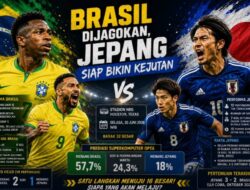 Brasil Dijagokan, Jepang Siap Bikin Kejutan