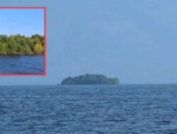 Pulau Misterius Muncul dan Menghilang di Tengah Danau