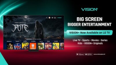 VISION+ Resmi Tersedia di LG TV, Hadirkan Akses Streaming Lebih Mudah bagi Pengguna
